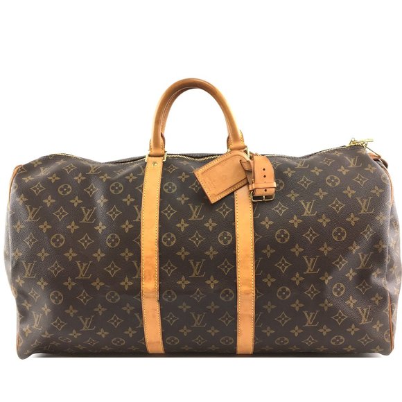 Louis Vuitton Handbags - Keepall Duffle 55 Duffel Monogram Canvas TravelBag
